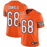 Nike Men & Women & Youth Bears 68 James Daniels Orange Color Rush Limited Jersey,baseball caps,new era cap wholesale,wholesale hats